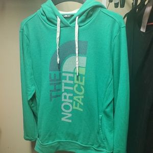 Northface XXL green hoodie